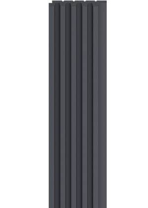 Реечные панели декоративные LINERIO S-LINE ANTHRACITE антрацит (RAL 7024, NCS S 7502-B)