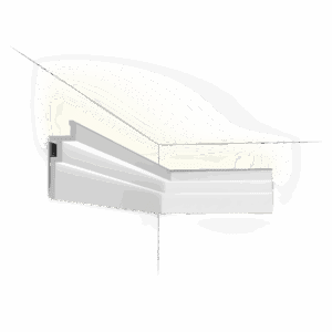 Скрытое освещение,Modern capsule Orac CX196 U-STEPS